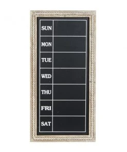 Grayson Lane 31.5-in H x 16-in W Farmhouse Chalkboard Wood Wall Accent