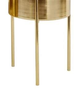 Grayson Lane 10-in W x 18-in H Gold Metal Planter - 3-Pack -GRAYSON LANE shop 330941400 AlternateImage3 l
