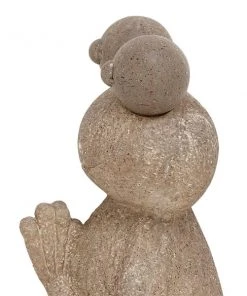 Grayson Lane 20-in x 17-in Brown Polystone Eclectic Frog Garden Sculpture -GRAYSON LANE shop 330941446 AlternateImage3 l