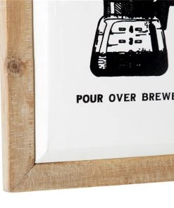 Grayson Lane 11.85-in H x 25.95-in W Vintage Wood Coffee Wall Accent -GRAYSON LANE shop 330941459 AlternateImage5 l