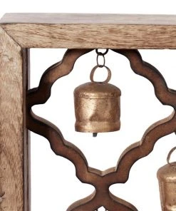 Grayson Lane 17-in H x 17-in W Farmhouse Gold Wood Wall Accent -GRAYSON LANE shop 330941467 AlternateImage6 l