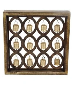 Grayson Lane 17-in H x 17-in W Farmhouse Wood Wall Accent