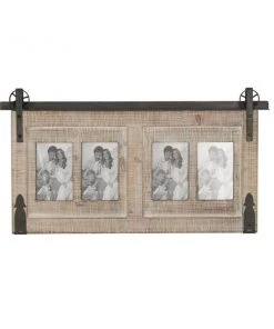 Grayson Lane 14-in x 26-in Light-Brown Wood Farmhouse Photo Frame