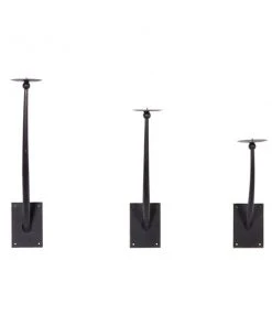 Grayson Lane 3 Candle Metal Sconce Candle Holder - Set of 3 -GRAYSON LANE shop 330941491 AlternateImage5 l