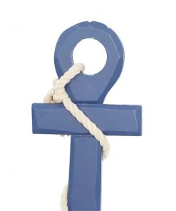 Grayson Lane 27-in H x 15-in W Costal Blue Wood Anchor Wall Accent -GRAYSON LANE shop 330941494 AlternateImage5 l