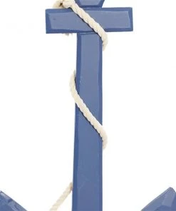 Grayson Lane 27-in H x 15-in W Costal Blue Wood Anchor Wall Accent -GRAYSON LANE shop 330941494 AlternateImage6 l