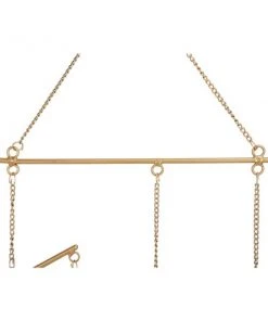 Grayson Lane Electric 38-in Matte Gold Metal Celestial Moon Wind Chime - Set of 2 -GRAYSON LANE shop 330941503 AlternateImage4 l