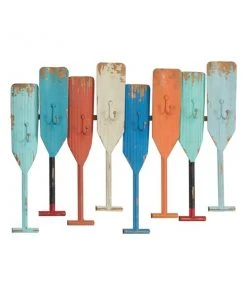 Grayson Lane 20-in H x 26-in W Coastal Iron Wall Hook