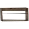 Grayson Lane 23.5-in L x 12-in H x 4-in D Wood Shelf