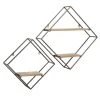 Grayson Lane Metal Shelves - Set of 2