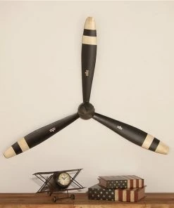 Grayson Lane 41-in H x 34-in W Industrial Propellor Metal Wall Accent -GRAYSON LANE shop 330941545 AlternateImage2 l