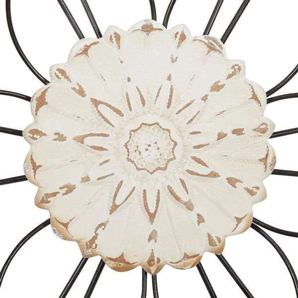 Grayson Lane 20.3-in H x 17.7-in W Ornamental Metal Wall Accent - Set of 2 3 Grayson Lane 20.3-in H x 17.7-in W Ornamental Metal Wall Accent - Set of 2 - Image 3