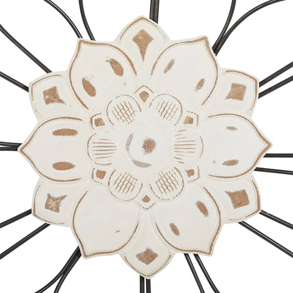 Grayson Lane 20.3-in H x 17.7-in W Ornamental Metal Wall Accent - Set of 2 4 Grayson Lane 20.3-in H x 17.7-in W Ornamental Metal Wall Accent - Set of 2 - Image 4