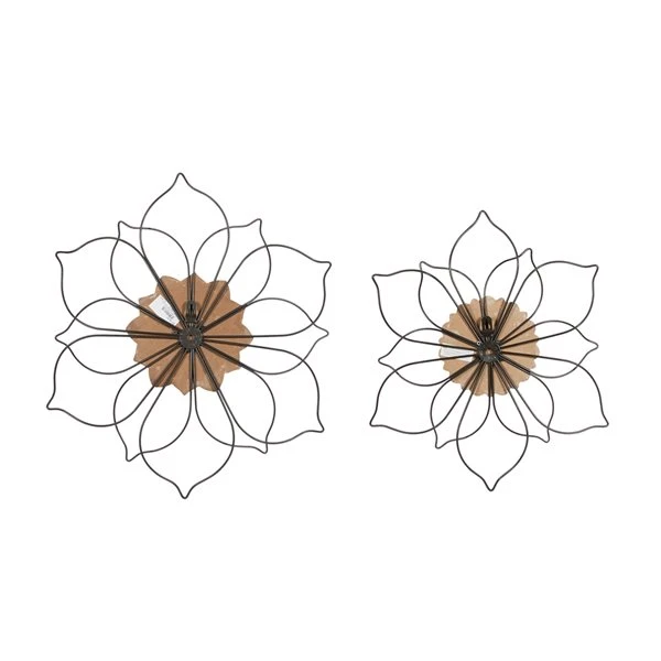 Grayson Lane 20.3-in H x 17.7-in W Ornamental Metal Wall Accent - Set of 2 5 Grayson Lane 20.3-in H x 17.7-in W Ornamental Metal Wall Accent - Set of 2 - Image 5