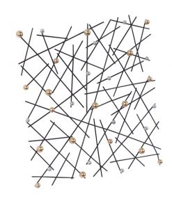 Grayson Lane 23.75-in H x 23.75-in W Geometric Metal Wall Accent -GRAYSON LANE shop 330941555 AlternateImage7 l