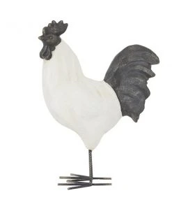 Grayson Lane 19-in x 8-in White Polystone French Country Garden Sculpture