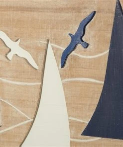 Grayson Lane 14.55-in H x 31.4-in W Nautical Wood Wall Accent -GRAYSON LANE shop 330941557 AlternateImage5 l