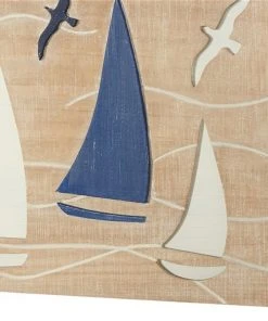 Grayson Lane 14.55-in H x 31.4-in W Nautical Wood Wall Accent -GRAYSON LANE shop 330941557 AlternateImage6 l