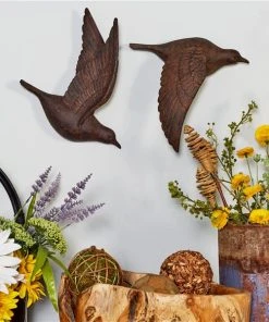Grayson Lane 11-in H x 11-in W Brown Birds Resin Wall Accent - Set of 3 7 Grayson Lane 11-in H x 11-in W Brown Birds Resin Wall Accent - Set of 3 -GRAYSON LANE shop 330941581 AlternateImage3 l