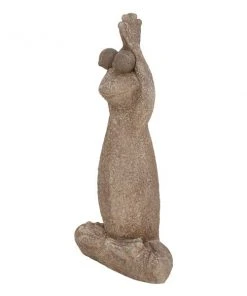 Grayson Lane 27-in x 17-in Brown Ceramic Eclectic Frog Garden Sculpture -GRAYSON LANE shop 330941588 AlternateImage5 l