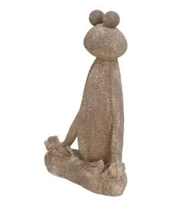 Grayson Lane 24-in x 17-in Brown Polystone Eclectic Frog Garden Sculpture -GRAYSON LANE shop 330941603 AlternateImage5 l