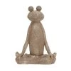 Grayson Lane 24-in x 17-in Brown Polystone Eclectic Frog Garden Sculpture