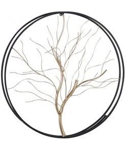 Grayson Lane 26-in H x 26-in W Metal Floral Wall Accent