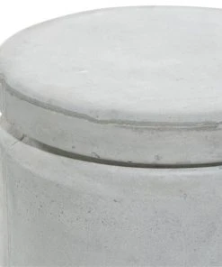 Grayson Lane 17-in x 15-in Grey Outdoor Foot Stool -GRAYSON LANE shop 330941622 AlternateImage3 l