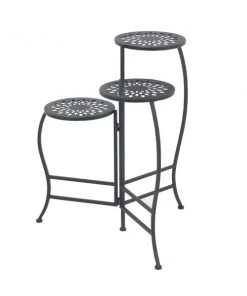 Grayson Lane 24-in Black Outdoor Round Cast Iron Plant Stand -GRAYSON LANE shop 330941626 AlternateImage5 l