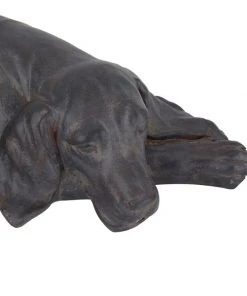 Grayson Lane 6-in x 23-in Black Ceramic Farmhouse Dog Garden Sculpture -GRAYSON LANE shop 330941633 AlternateImage3 l