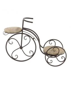 Grayson Lane 19-in Brown Outdoor Novelty Wood Plant Stand -GRAYSON LANE shop 330941634 AlternateImage5 l