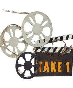 Grayson Lane 19-in H x 24-in W Vintage Entertainment Metal Wall Accent -GRAYSON LANE shop 330941635 AlternateImage7 l