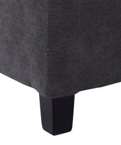 Grayson Lane Modern Grey Polyester Square Ottoman -GRAYSON LANE shop 330941646 AlternateImage4 l