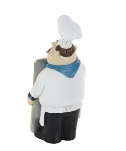 Grayson Lane Traditional White Polystone Chef with Chalkboard Tabletop Decoration -GRAYSON LANE shop 330942146 AlternateImage7 l