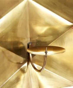 Grayson Lane 1-Candle Gold Metal Sconce Candle Holder 2 Grayson Lane 1-Candle Gold Metal Sconce Candle Holder -GRAYSON LANE shop 330942151 AlternateImage3 l