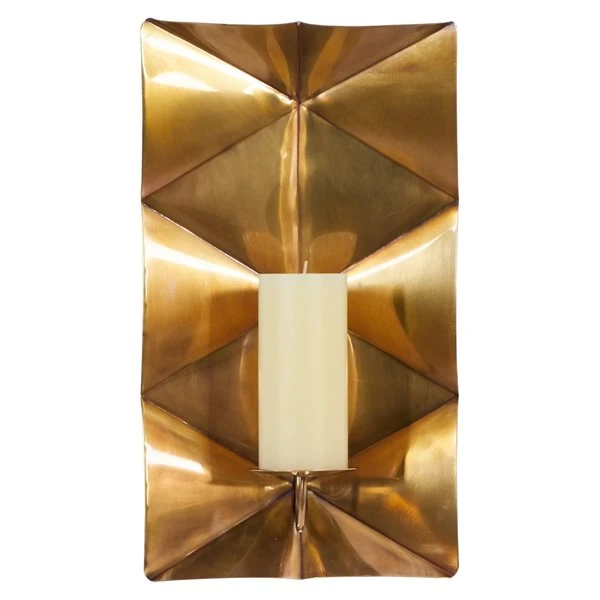 330942151_MainImage_001_l.jpg Grayson Lane 1-Candle Gold Metal Sconce Candle Holder -GRAYSON LANE shop 330942151 MainImage 001 l