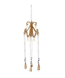 Grayson Lane 31-in Gold Metal Chandelier Wind Chime with Bells -GRAYSON LANE shop 330942164 AlternateImage5 l