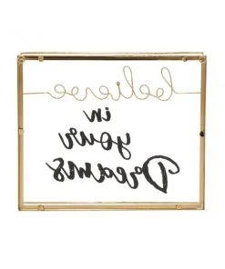 Grayson Lane Gold Metal Framed 10-in H x 12-in W Inspirational Metal Sign -GRAYSON LANE shop 330942168 AlternateImage8 l