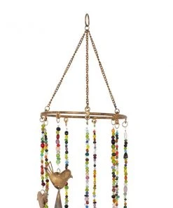 Grayson Lane 26-in Gold Metal Birds Wind Chime -GRAYSON LANE shop 330942174 AlternateImage4 l