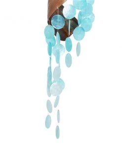 Grayson Lane 27-in Blue Capiz Shell Wind Chime with Coconut Canopy -GRAYSON LANE shop 330942177 AlternateImage3 l