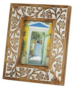 Grayson Lane Brown Wood Natural Photo Frame (5-in x 7-in) - Set of 2