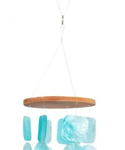 Grayson Lane 24-in Blue Capiz Shell Wind Chime -GRAYSON LANE shop 330942191 AlternateImage4 l