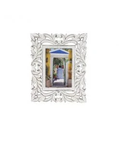 Grayson Lane White Mango Wood Photo Frame (5-in x 7-in) -GRAYSON LANE shop 330942193 AlternateImage5 l
