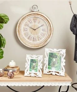 Grayson Lane White Mango Wood Farmhouse Photo Frame (8-in x 10-in) -GRAYSON LANE shop 330942196 AlternateImage2 l