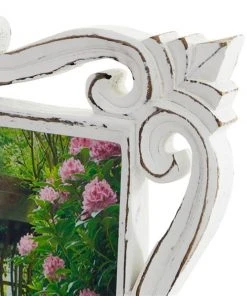 Grayson Lane White Mango Wood Farmhouse Photo Frame (8-in x 10-in) -GRAYSON LANE shop 330942196 AlternateImage3 l