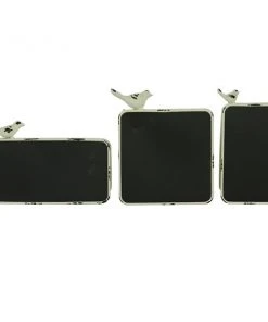 Grayson Lane Farmhouse White Iron Birds with Chalkboard Tabletop Decoration - Set of 3 -GRAYSON LANE shop 330942198 AlternateImage8 l