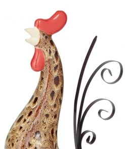 Grayson Lane Multicolour Rooster Garden Statues - Set of 2 -GRAYSON LANE shop 330942205 AlternateImage3 l