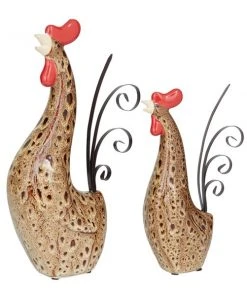 Grayson Lane Multicolour Rooster Garden Statues - Set of 2 -GRAYSON LANE shop 330942205 AlternateImage5 l