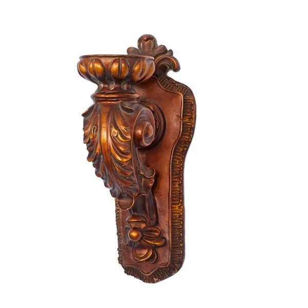330942214_AlternateImage4_l.jpg Grayson Lane 1-Candle Bronze Resin Sconce Candle Holder -GRAYSON LANE shop 330942214 AlternateImage4 l