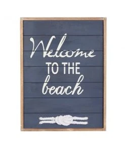 Grayson Lane 19.45-in H x 14.7-in W Coastal Wood Wall Accent